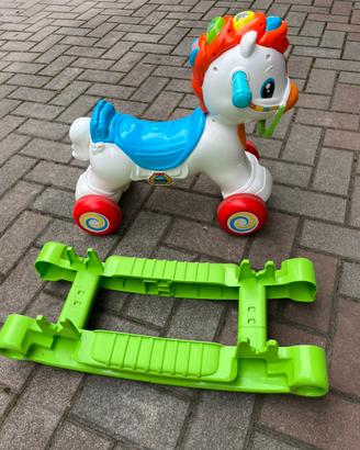 Cavallino a dondolo e con ruote Chicco