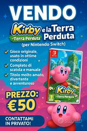 Kirby e la terra perduta per Nintendo Switch - Com