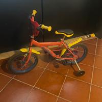 Bici bicicletta bambino spiderman