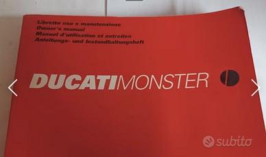 Manuali uso Ducati M900 e M1100evo