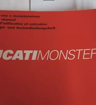 Manuali uso Ducati M900 e M1100evo