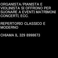 Organista/pianista e violinista