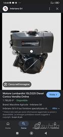motore motozappa 