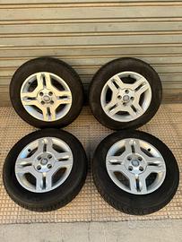 4 CERCHI IN LEGA 14 FIAT PANDA 2 SERIE 4X4