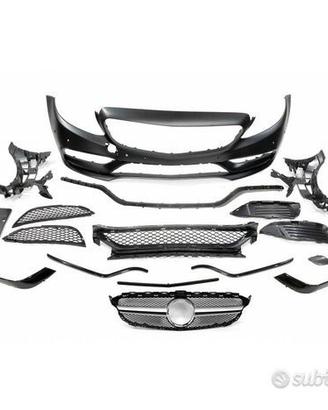 Paraurti Anteriore Mercedes W205 14-18 look AMG