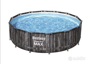 struttura  in metallo  per piscina Bestway