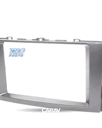 CORNICE NERA RADIO 2-DIN PER TOYOTA AURIS 06-12