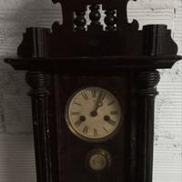 antico orologio pendolo da muro di fine '800