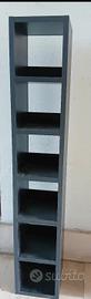 colonna porta CD DVD Ikea GNEDBY colore nero 