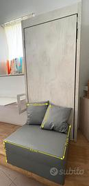 Letto singolo a scomparsa shin di CLEVER