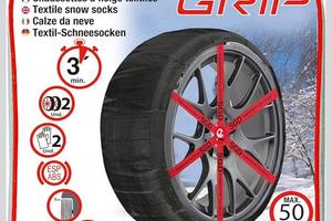Calze auto neve GRIP misura 550 nuove