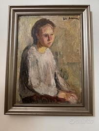 Antiquariato Elio Romano olio su tela