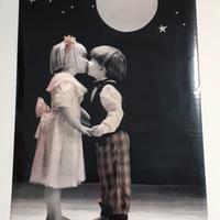 Poster vintage anni 90 amore cielo stellato