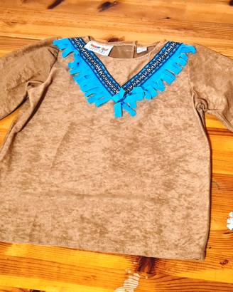 costume carnevale indiano bambino/bambina 3 - 4 a