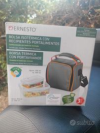 BORSA TERMICA CON PORTAVIVANDE 