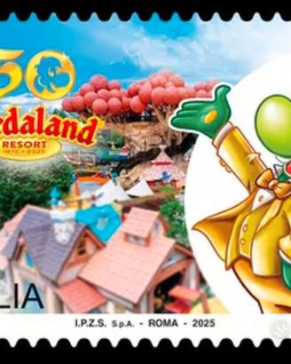 Francobollo 50 Gardaland resort