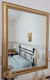 Specchio con Cornice color Oro
