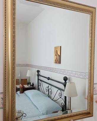 Specchio con Cornice color Oro