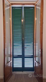 Porta finestra e persiana