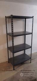 scaffalatura modulare in metallo