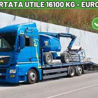 MAN TGX 440 CARRELLONE A RAMPE IDRAULICHE euro 6