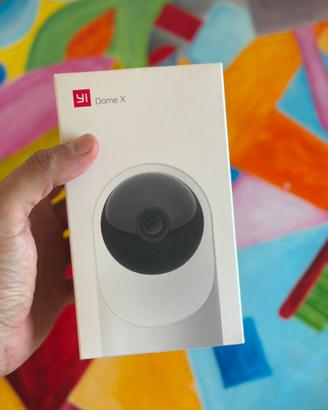 Yi telecamera Wi-Fi full HD 360 Pan-tilt micro SD