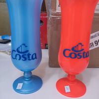 Bicchieri calici Costa Crociere in plastica