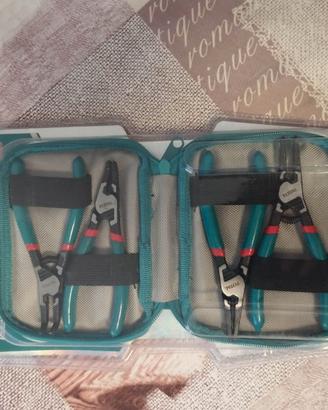 Set 4 pinze per anelli Seeger