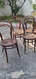 Thonet 4 sedie originali n. 14