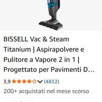BISSELL

Vac & Steam Titanium
