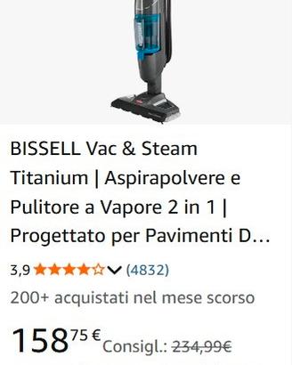 BISSELL

Vac & Steam Titanium