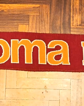 Sciarpa AS ROMA 1927 - ODIO NAPOLI anni 1991-1994