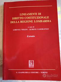 Lineamenti di diritto cost. della Reg. Lombardia