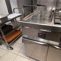 Friggitrice professionale a gas
