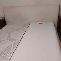 Letto matrimoniale con box contenitore