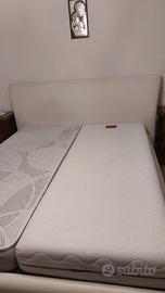 Letto matrimoniale con box contenitore