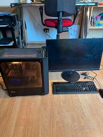 pc fisso e monitor 2k