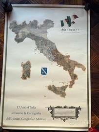 Cartografia IGM, unità d’Italia