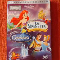 Doppio DVD La sirenetta e Cenerentola