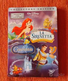 Doppio DVD La sirenetta e Cenerentola