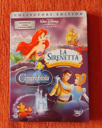 Doppio DVD La sirenetta e Cenerentola