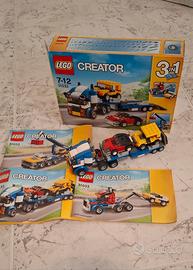 LEGO 31033 Creator 3 in 1 - Bisarca con auto