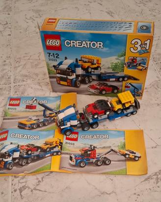 LEGO 31033 Creator 3 in 1 - Bisarca con auto