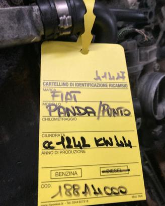 MOTORE COMPLETO FIAT Punto Berlina 3P 3° Serie 18