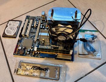 ASROCK 4CORE1600-D800, 4Gb DDR2 RAM CPU E8500 W10