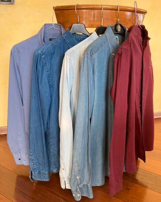 5 camicie uomo