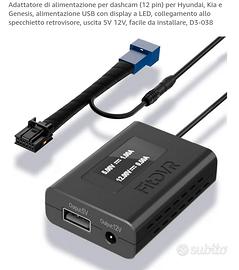 Adattatore Dashcam 12 pin Hyundai Kia Genesis