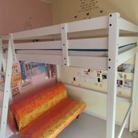 letto matrimoniale soppalcato