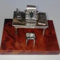 MINIATURA SCRIVANIA IN ARGENTO 925/000