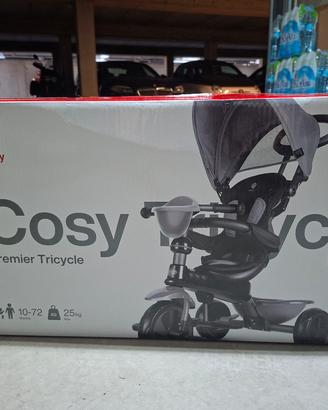 Tricycle Cosy Grigio

Nuovo in scatola 